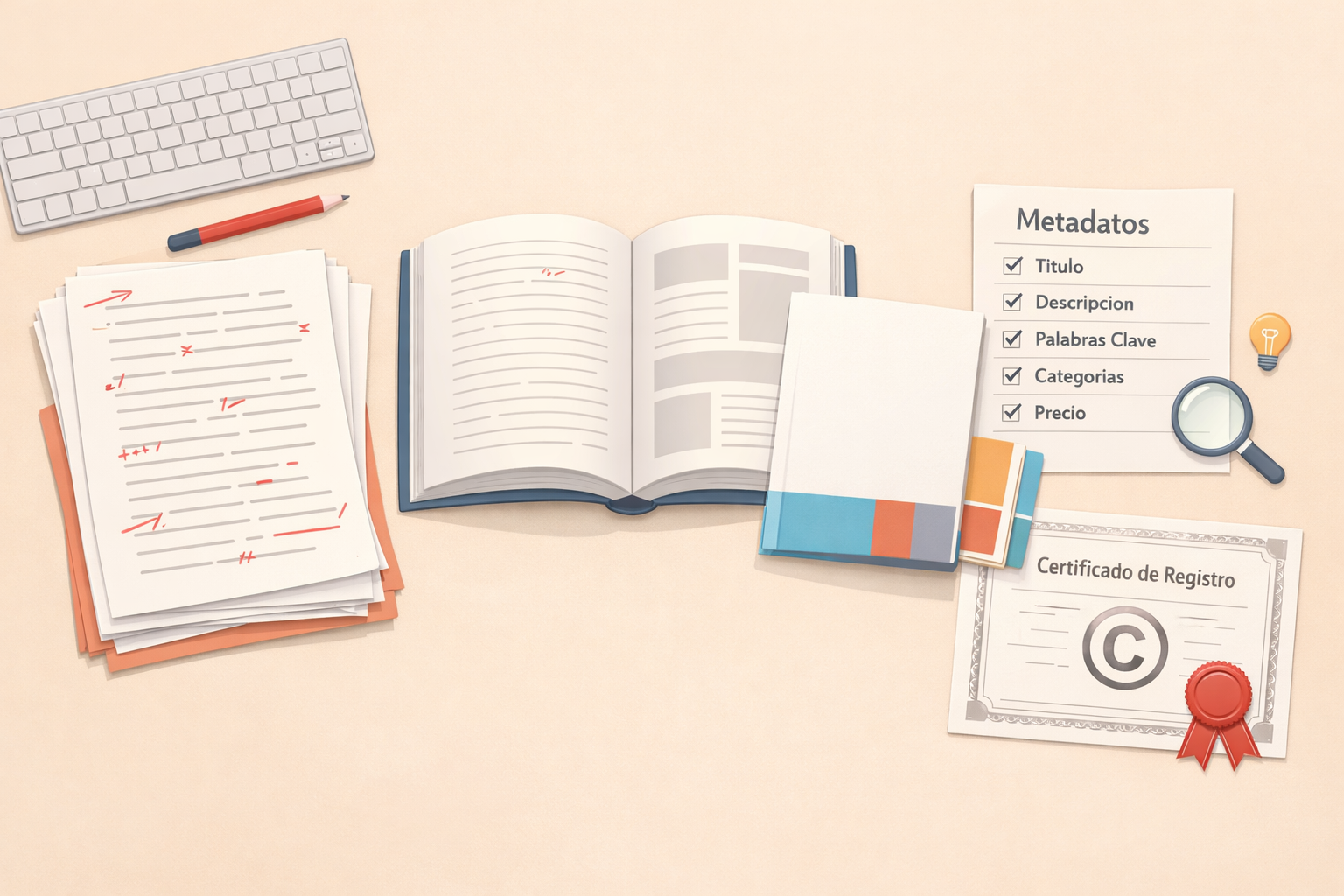 Pack Integral de Autopublicación KDP con Registro de Obra